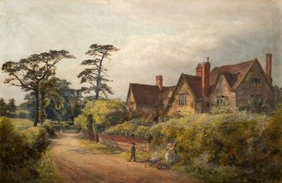 Tennal Old Hall, 1879. Birmingham von Sidney Currie