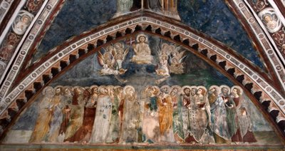 Christus in Herrlichkeit von Sienese School