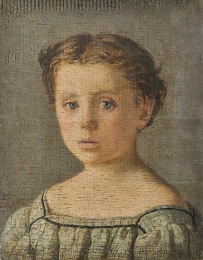 Kinderporträt von Silvestro Lega