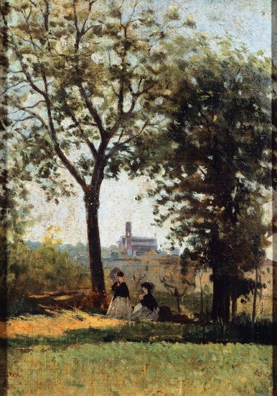 Monte alle Croci von Silvestro Lega