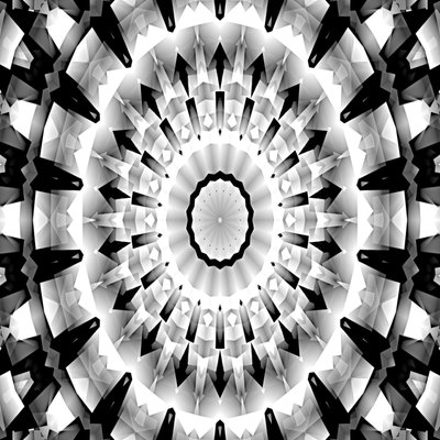 Schwarz-Weiß-Sinfonie von Silvia Martini