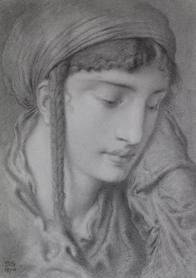 Ein hebräisches Mädchen von Simeon Solomon