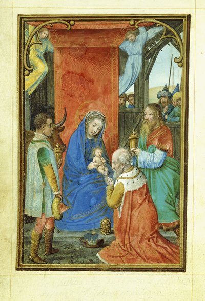 Anbetung der Heiligen Drei Könige, 1520er von Simon Bening
