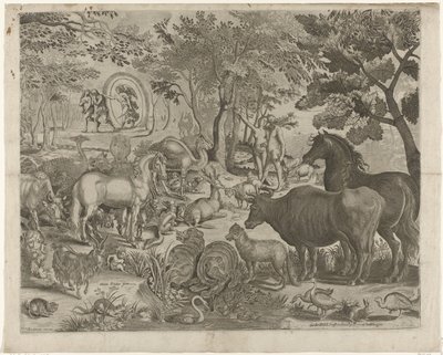 Vertreibung aus dem Paradies von Simon Frisius