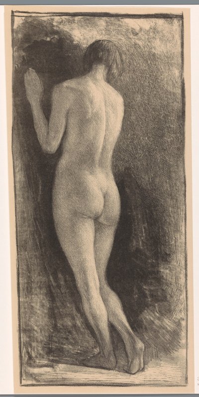 Stehende nackte Frau von Simon Moulijn