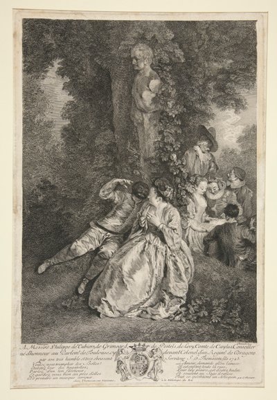 Der galante Harlekin von Simon Thomassin