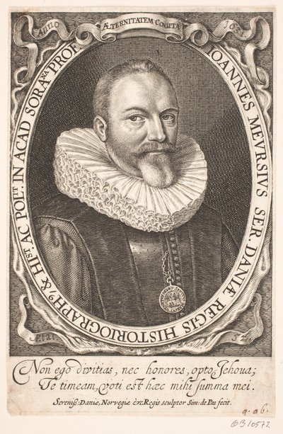 Johannes Meursius, königlicher Historiker von Simon de Pas