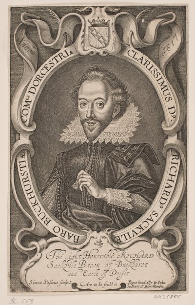 Richard Sackville, Graf von Dorset von Simon de Pas