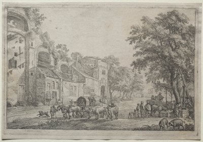 Der Weg zu einem Dorf von Simon de Vlieger