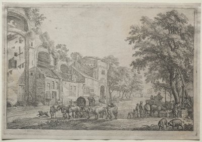 Der Weg zu einem Dorf von Simon de Vlieger