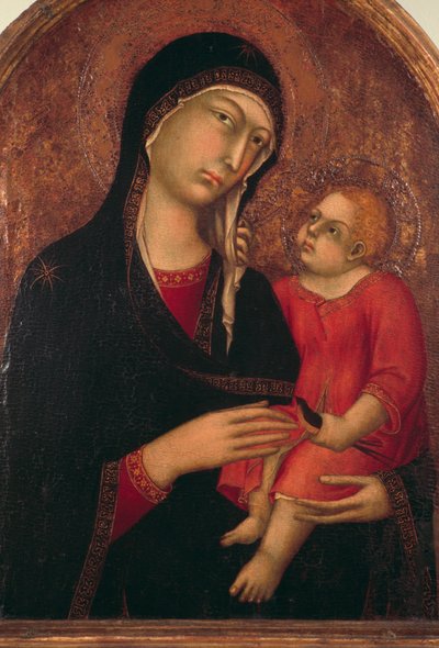Madonna mit Kind von Simone Martini