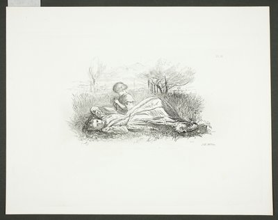 Sommerliche Trägheit von Sir John Everett Millais