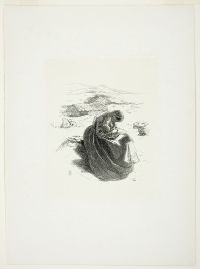 Die junge Mutter von Sir John Everett Millais