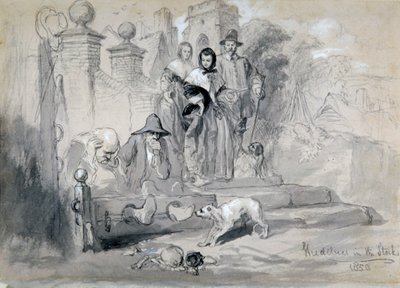 Hudibras im Block von Sir John Gilbert