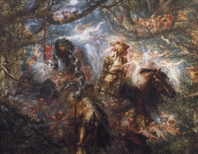 Der verzauberte Wald von Sir John Gilbert