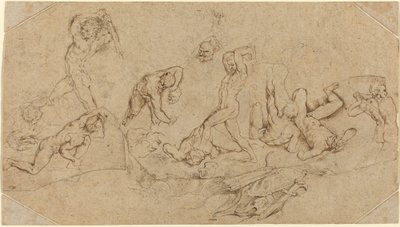 Schlacht der nackten Männer von Sir Peter Paul Rubens