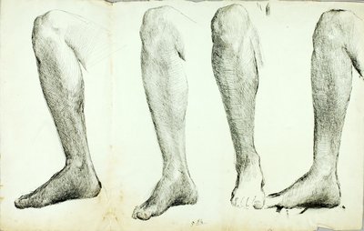 Studie der Anatomie, Nr. 5 von Solon H. Borglum
