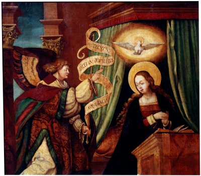 Die Verkündigung, ca. 1520 von South German master