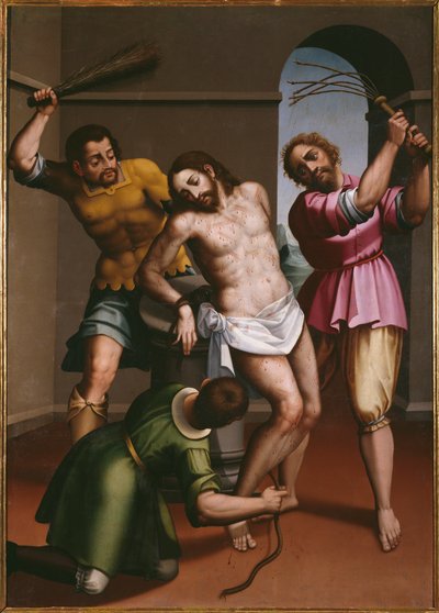 Die Geißelung Christi von Spanish School
