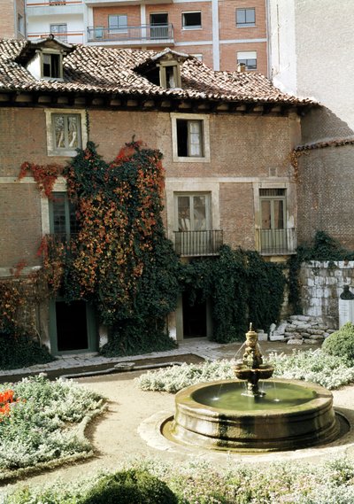 Das Haus von Miguel Cervantes (1547-1616) von Spanish School