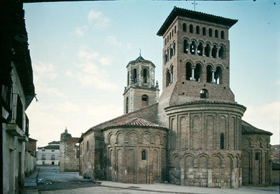 Blick auf die Kirche San Tirso von Spanish School