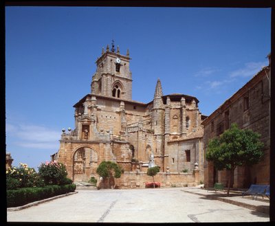 Ansicht der Kirche von Spanish School