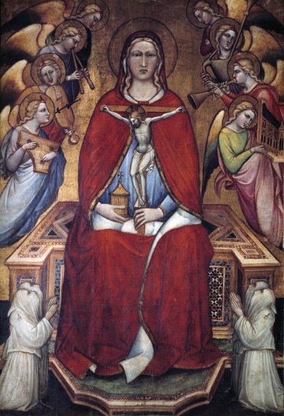 Prozessionsbanner, ca. 1395-1400 von Aretino Luca Spinello or Spinelli