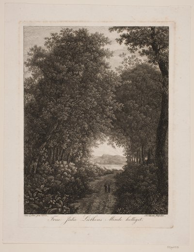 Waldweg von Søren Henrik Petersen