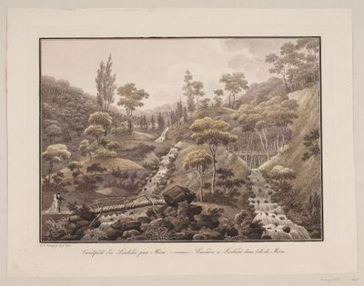 Wasserfall bei Liselund auf Møn von Søren L. Lange