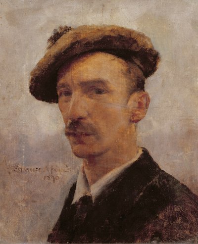 Selbstporträt von Stanhope Alexander Forbes