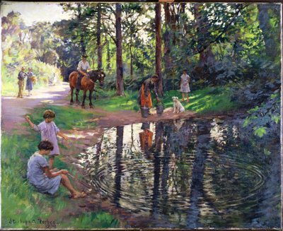 Der Teich von Stanhope Alexander Forbes