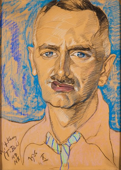 Porträt von Mieczysław Gajewicz von Stanislaw Ignacy Witkiewicz
