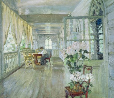 Manor House Terrace von Stanislav Julianovic Zukovskij