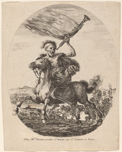 Tod zu Pferd von Stefano della Bella