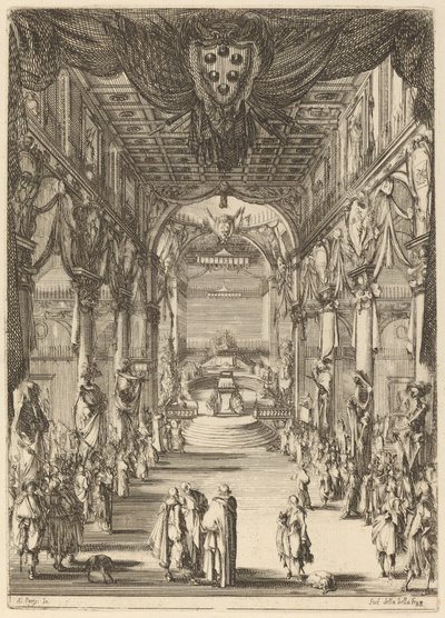 Beerdigung von Prinz Francesco de Medici von Stefano della Bella
