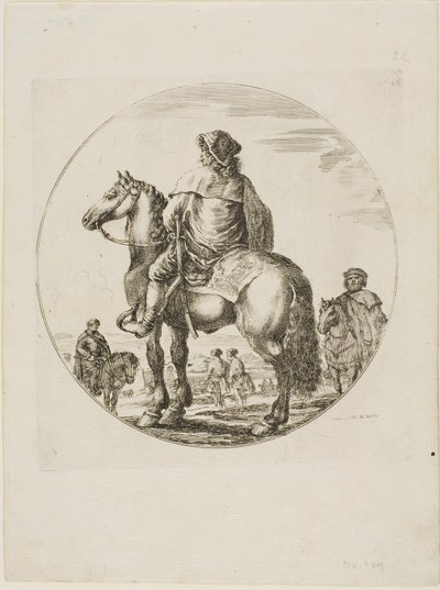 Ungarischer Reiter von Stefano della Bella