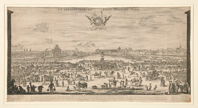 Le Pont Neuf, Paris von Stefano della Bella