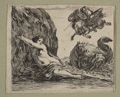 Perseus und Andromeda, 1644 von Stefano della Bella