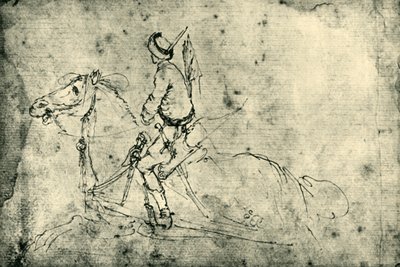 Polnischer Reiter, 1633-1634, 1943 von Stefano della Bella