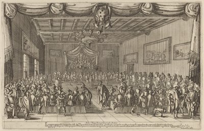 Das Bankett der Piacevoli von Stefano della Bella