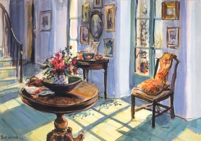 Vanessas sonnenbeschienener Flur, 1995 von Sue Wales