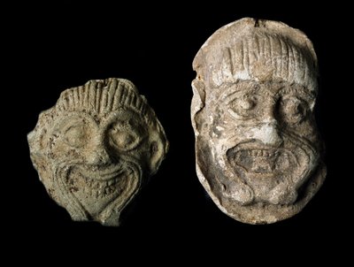 Köpfe des Dämons Humbaba von Sumerian Sumerian