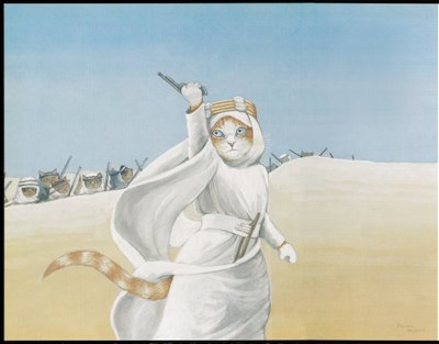 Illustration aus dem Film Cats von Susan Herbert