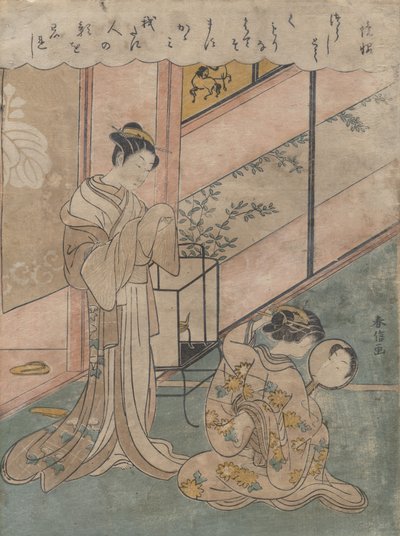 Zwei Damen von Suzuki Harunobu