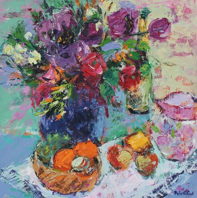 Sommergartenblumen von Sylvia Paul