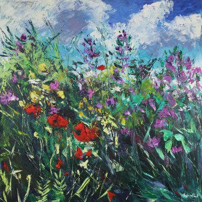 Lebendige Wiese von Sylvia Paul