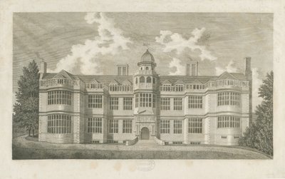 Ingestre Hall (Gravur) von T Carter
