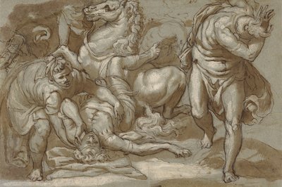 Die Bekehrung des Heiligen Paulus von Taddeo Zuccaro