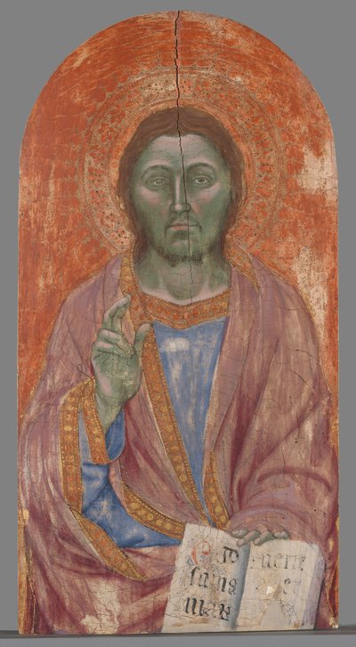 Segnender Erlöser von Taddeo di Bartolo