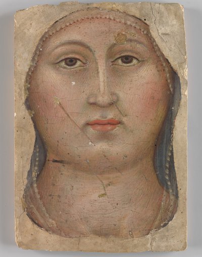 Kopf der Jungfrau, ca. 1397 von Taddeo di Bartolo